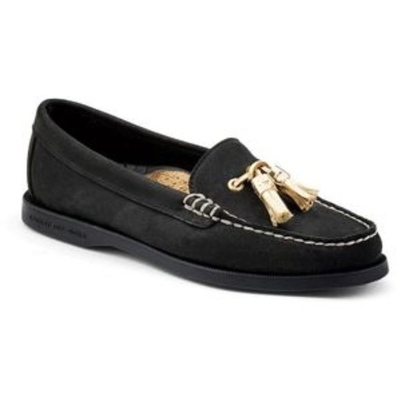 Sperry Top-Sider Ladies Slip On Loafers Eden Black